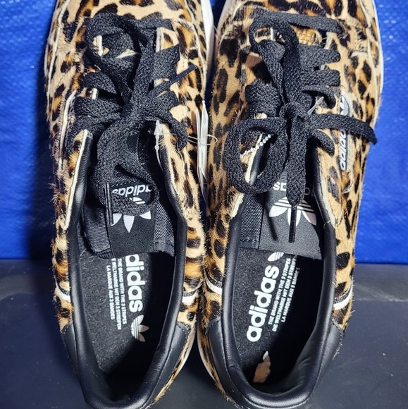 Adidas Originals Continental 80 Leopard Print Men's Size 10 - Picture 4 of 7